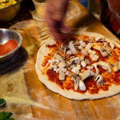 wood-fired pizza