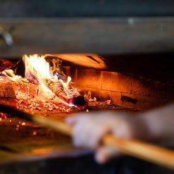 wood-fired bread oven